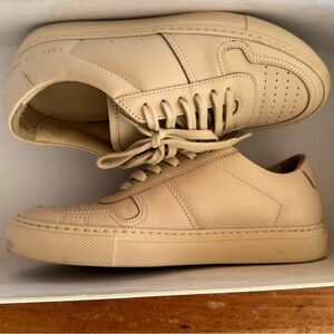 Womens common project b ball sneaker in blush pink